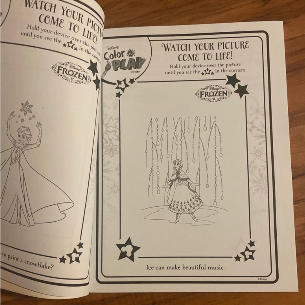 Disney Storybook Advent Calendar & Frozen Activity Coloring Book Holiday Bundle - Picture 15 of 16